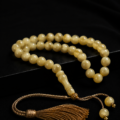 Royal Pressed Amber Prayer Beads